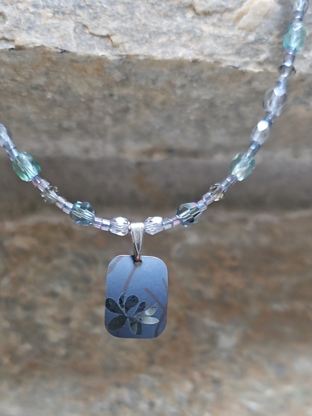 HOLLY YASHI Blooming Lotus Beaded Necklace - Picture 4 of 12